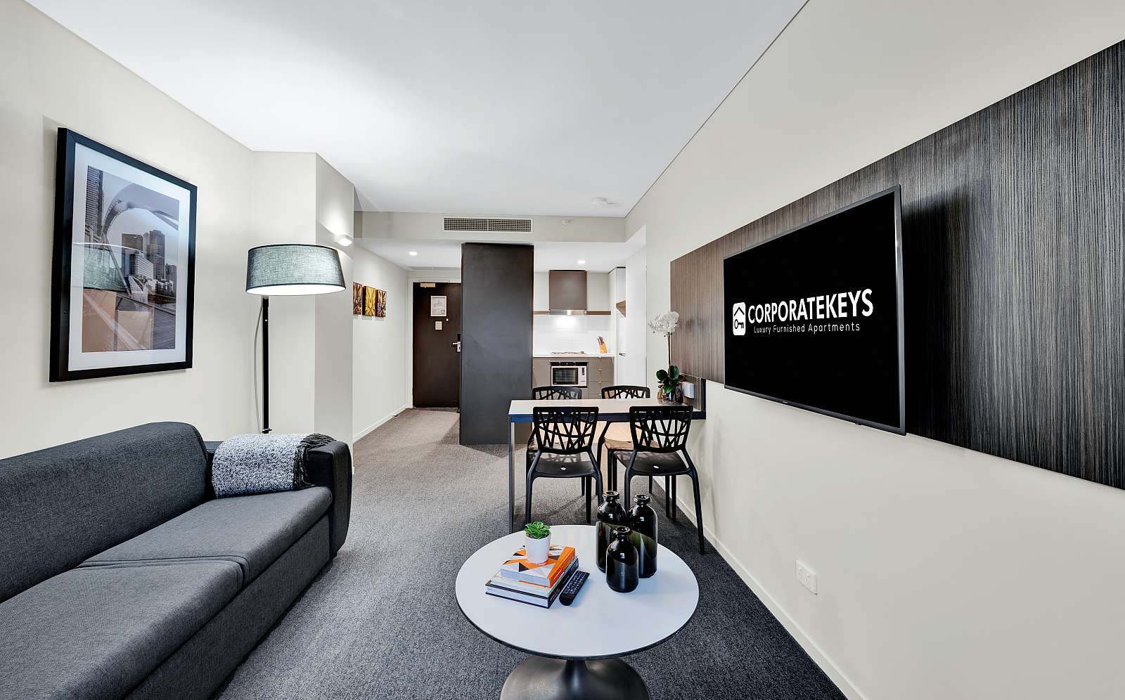 Gallery Tower - 912/31 City Road, Southbank VIC 3006 - 1 Bedroom Southbank Furnished Apartment