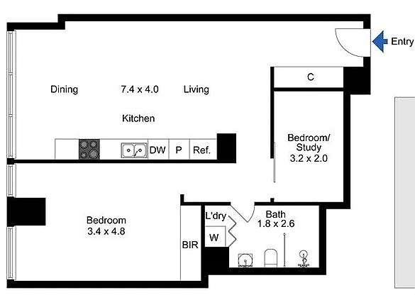 Freshwater Place Floor Plan