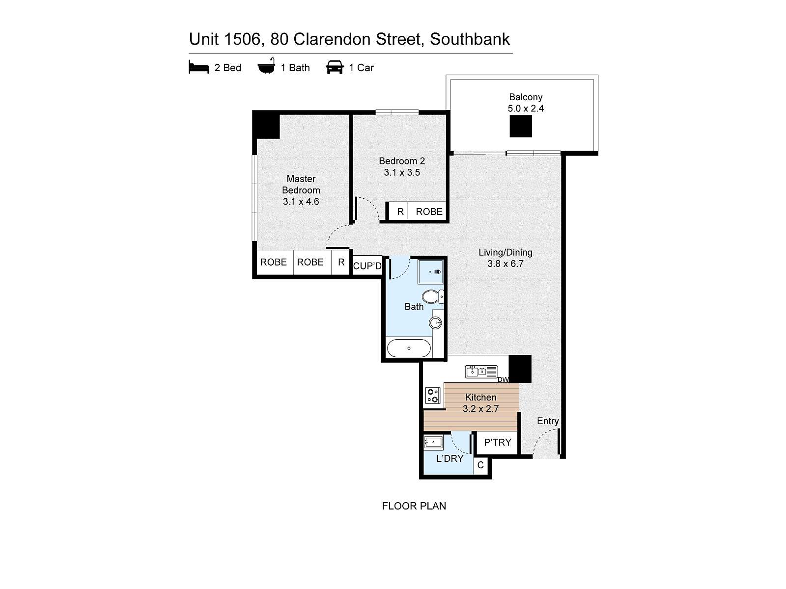 Clarendon Towers Floor Plan