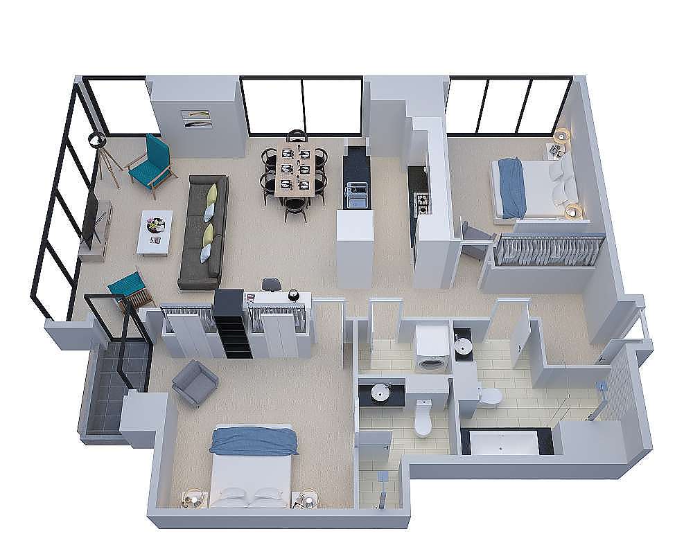 Eureka Tower Floor Plan