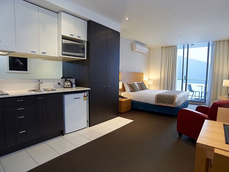 Actual Photos of a Studio Apartment Amity Apartment Hotels South Yarra 221-Letico-Serviced-Apartments-ATF-E-&-M-Discretionary-Trust-accomodation-6