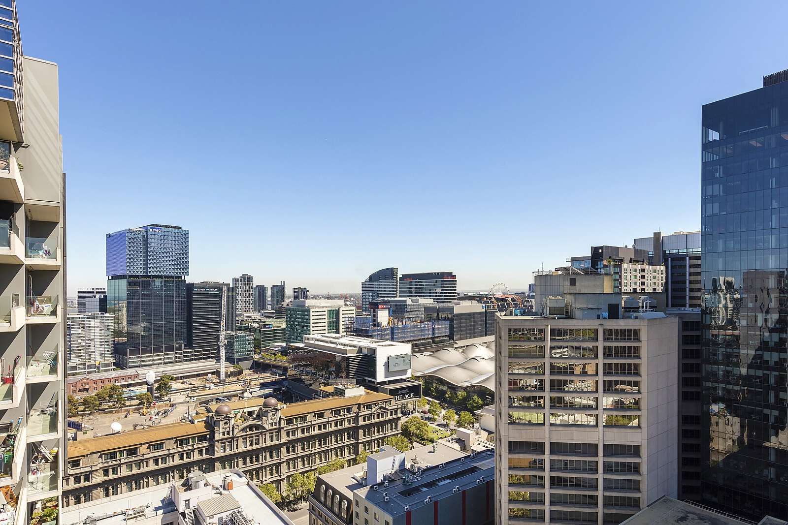 Actual Photos of a 1 Bedroom with Balcony Aura On Flinders Serviced Apartments 261-Acacia-Global-Trading-PTY-LTD-accomodation-4