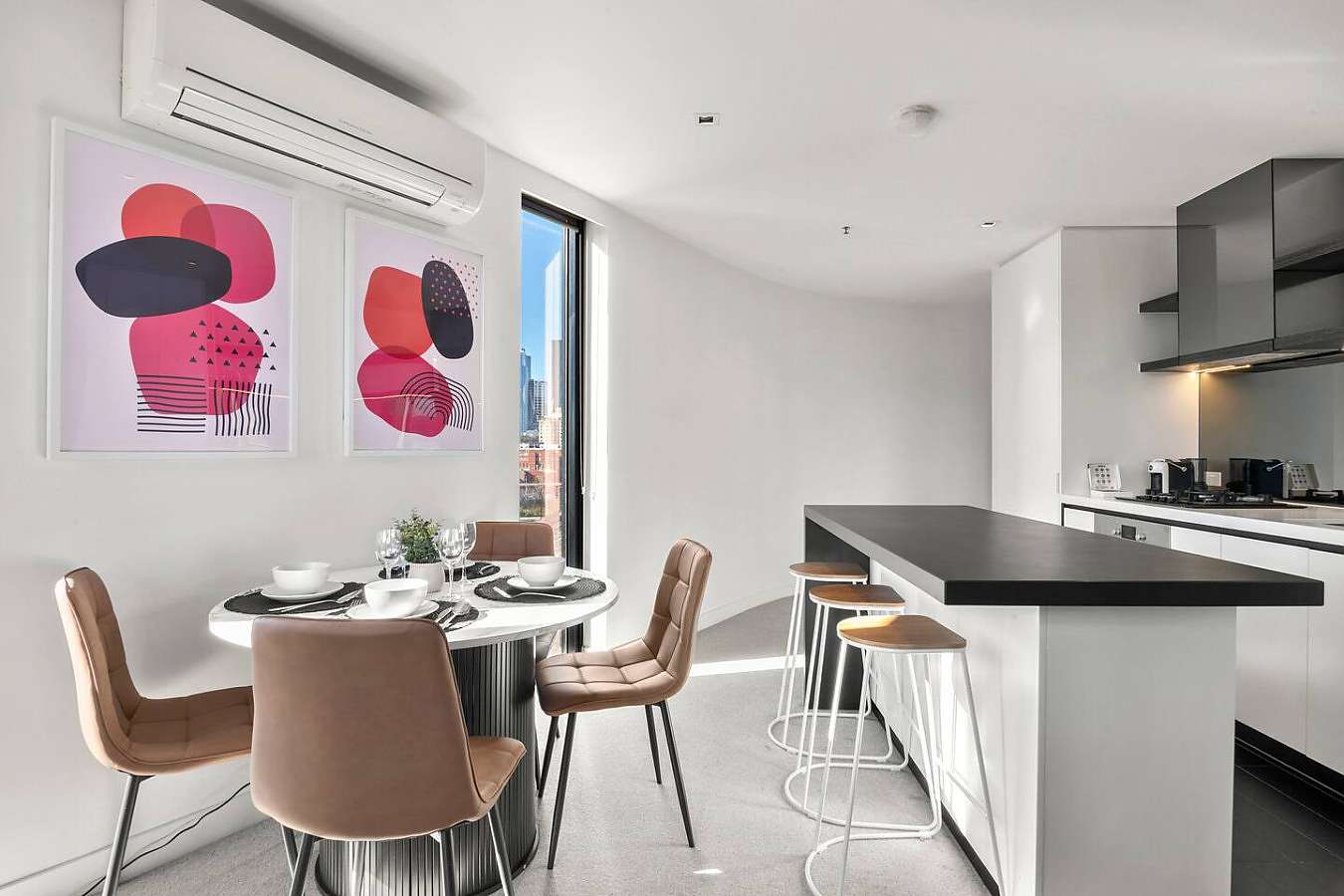La Trobe Residences - 2 Bed 2 Bath | City View  Apartment