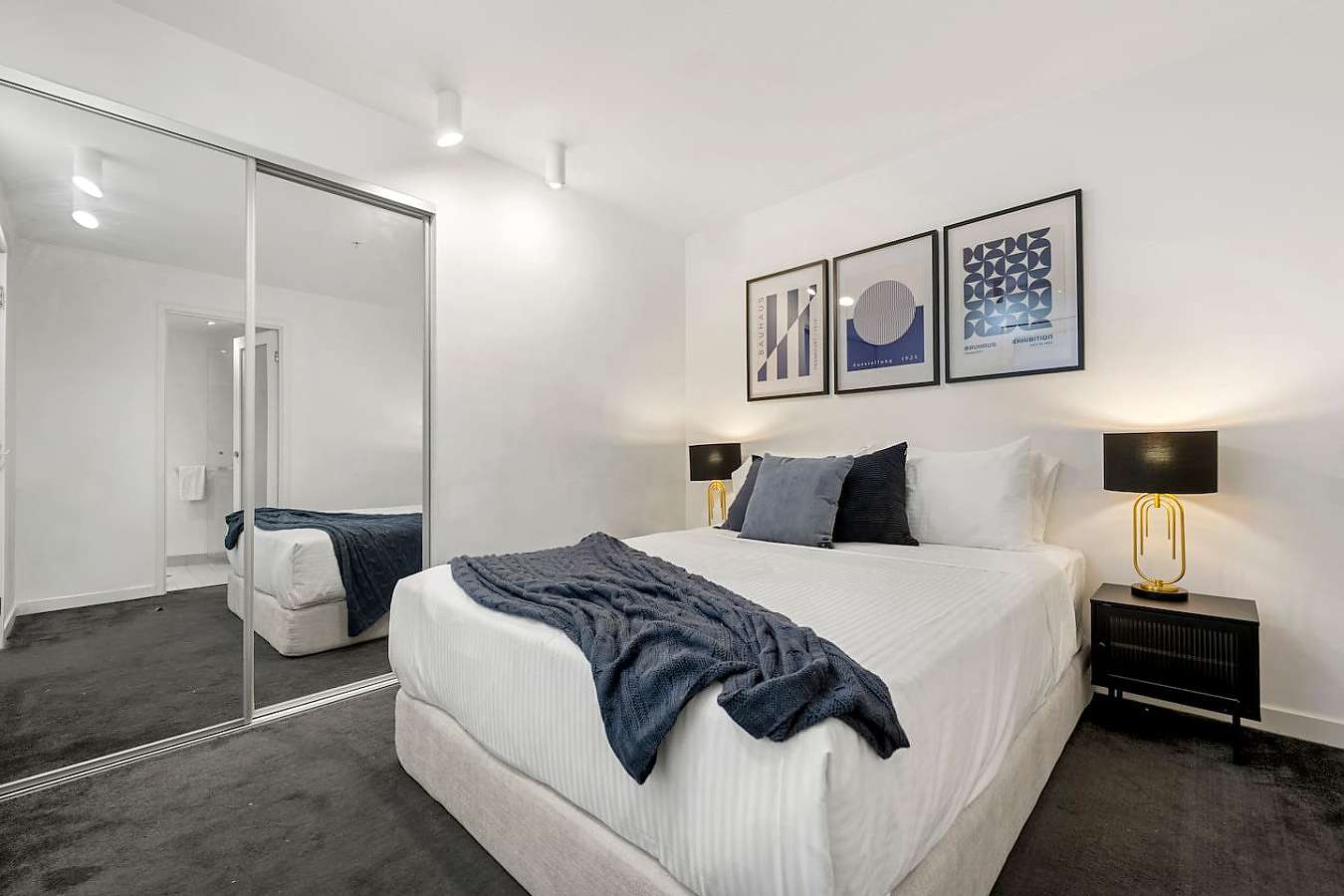 Actual Photos of a 2 Bed 2 Bath | Superior La Trobe Residences 551-Live-Luxe-Pty-Ltd-accomodation-8