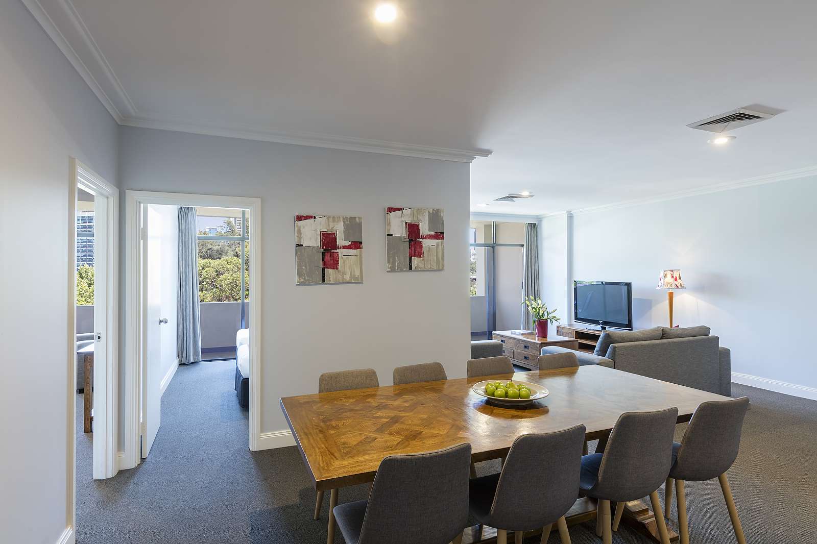 Actual Photos of a 2 Bedroom Apartment | Double Nesuto Woolloomooloo Sydney Apartment Hotel 322-Waldorf-Australia-Group-accomodation-192