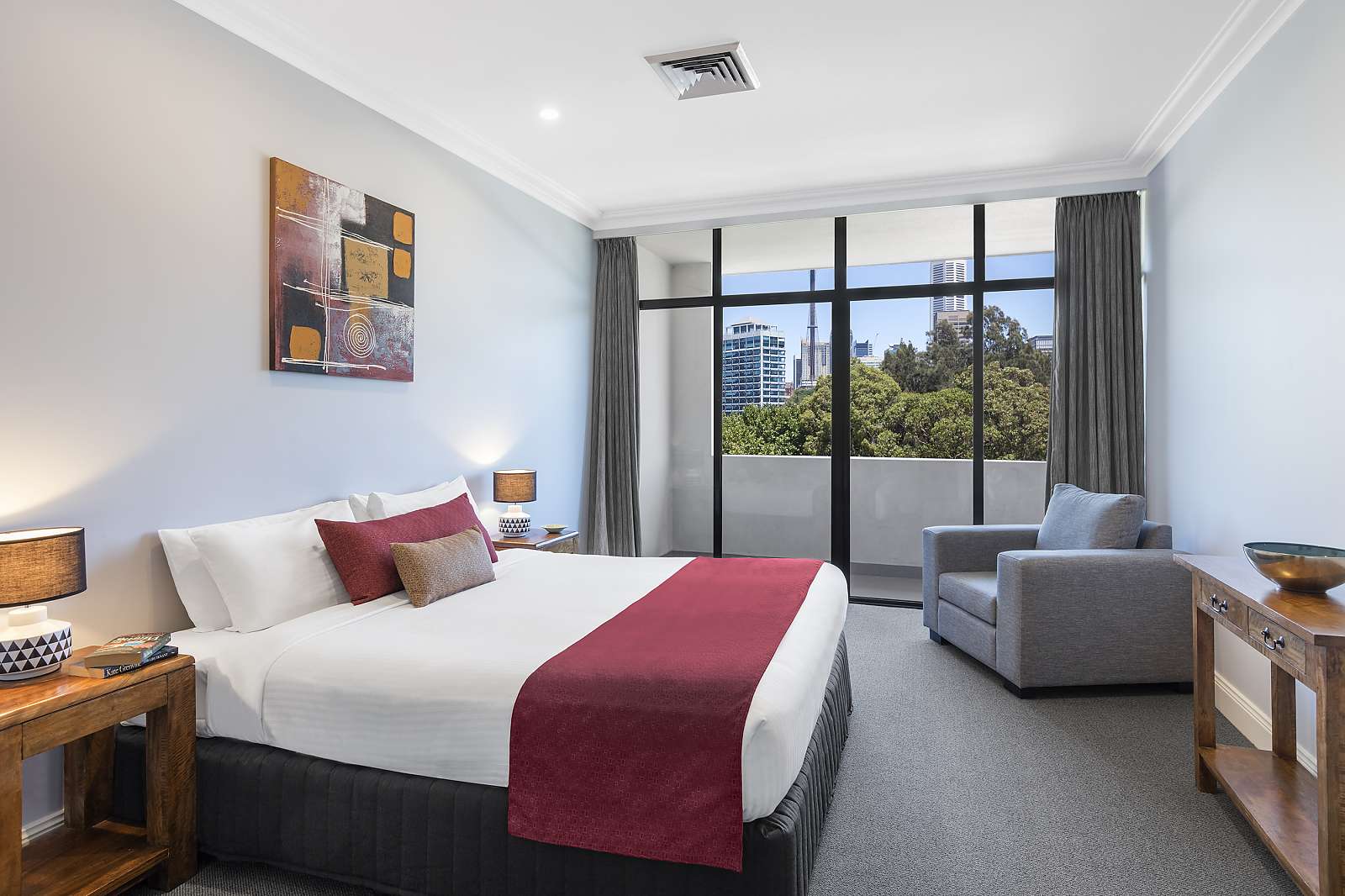 Actual Photos of a 2 Bedroom Apartment | Double Nesuto Woolloomooloo Sydney Apartment Hotel 322-Waldorf-Australia-Group-accomodation-192