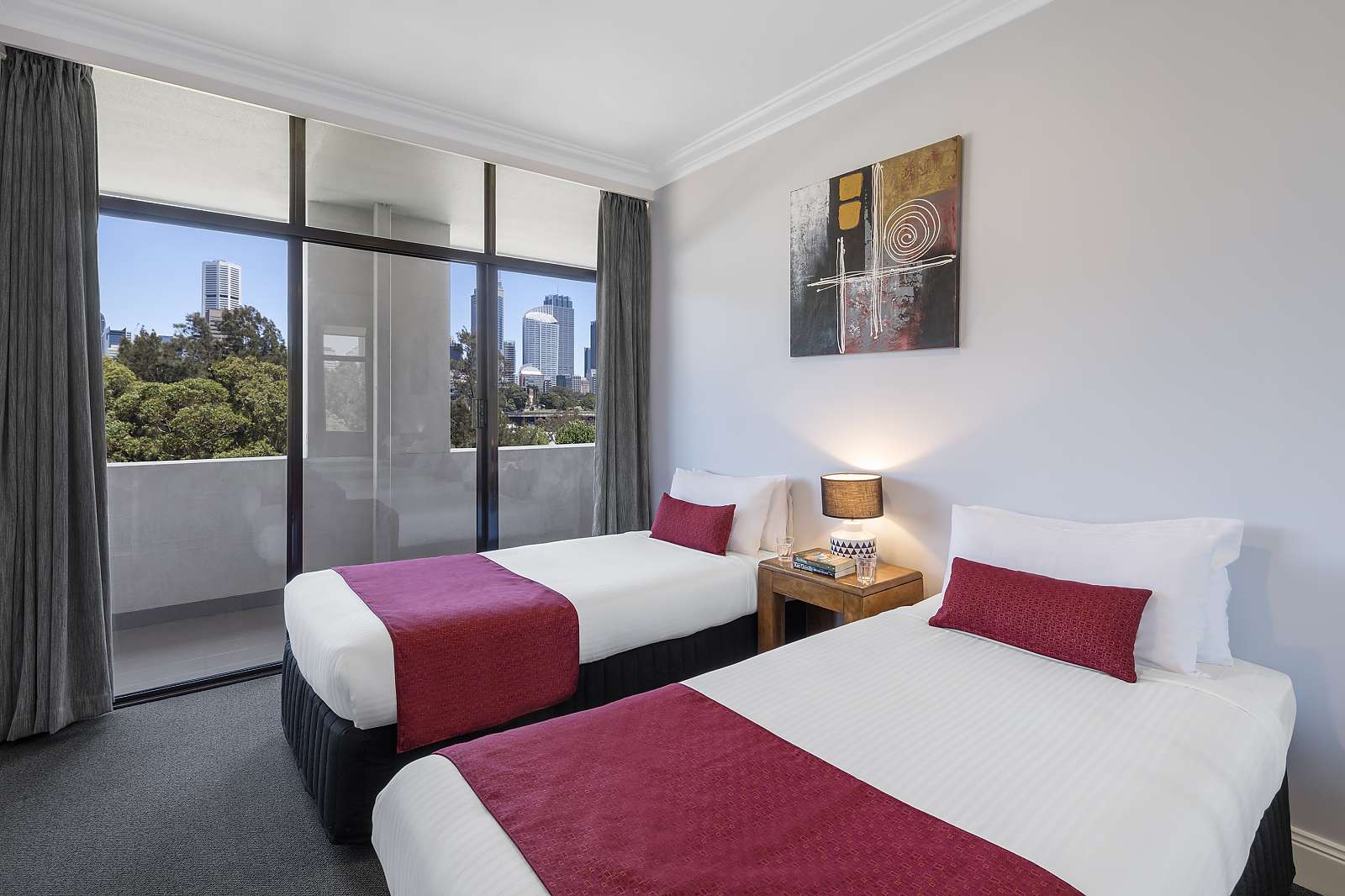 Actual Photos of a 2 Bedroom Apartment | Double Nesuto Woolloomooloo Sydney Apartment Hotel 322-Waldorf-Australia-Group-accomodation-192