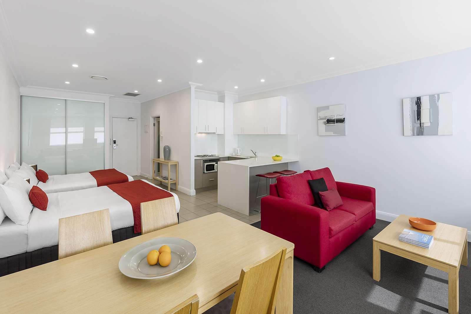 Actual Photos of a Studio | King Nesuto Woolloomooloo Sydney Apartment Hotel 322-Waldorf-Australia-Group-accomodation-192