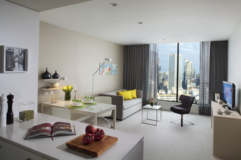 Actual Photos of a 1 Bedroom Executive The Bourke Residence 65-Ascott-International-Management-(Australia)-Pty-Ltd-accomodation-4