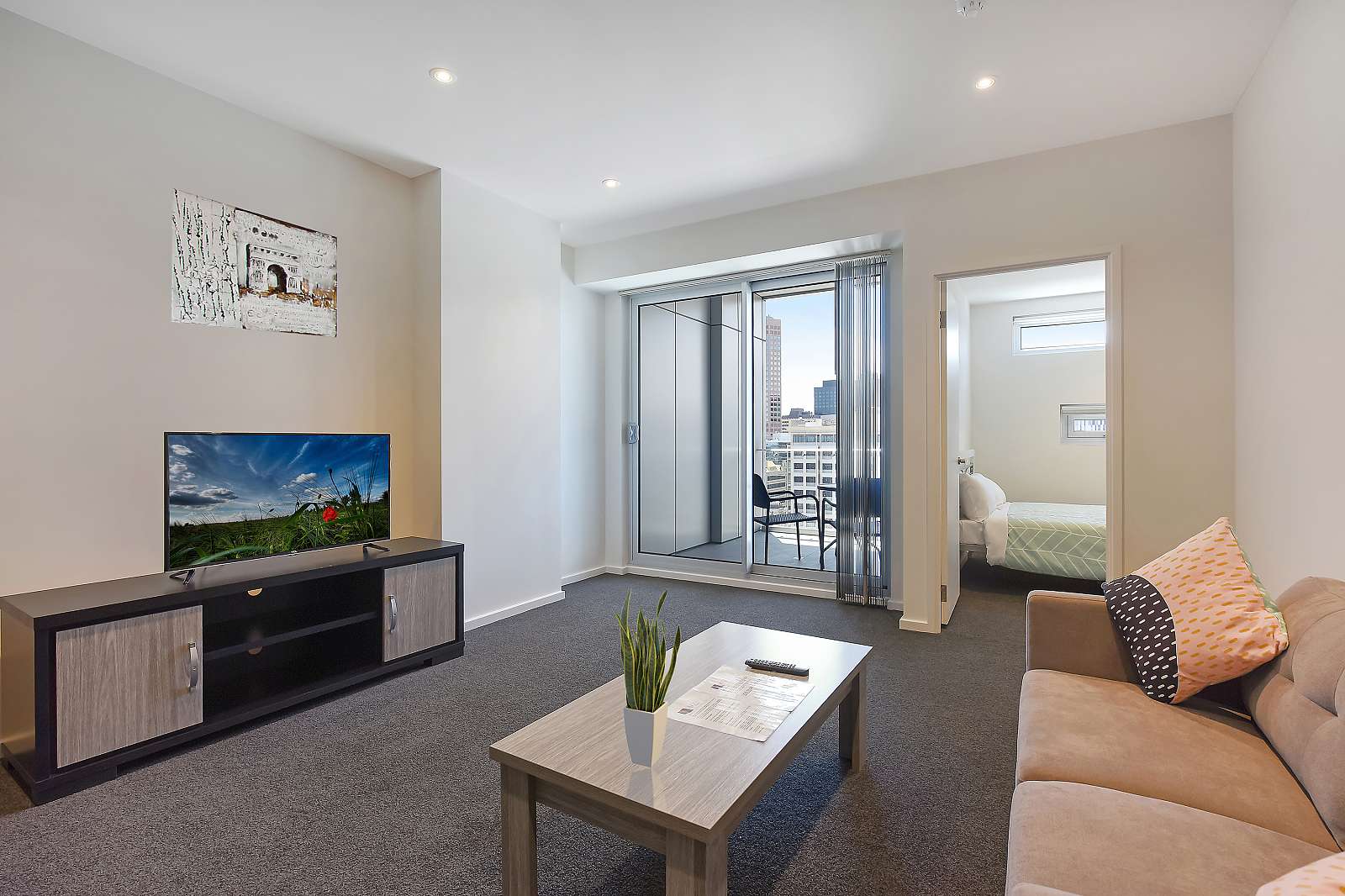 Actual Photos of a Two Bedroom Apartment Vision On Morphett 308-Hennston-Management-Group-Pty-Ltd-accomodation-Adelaide-CBD