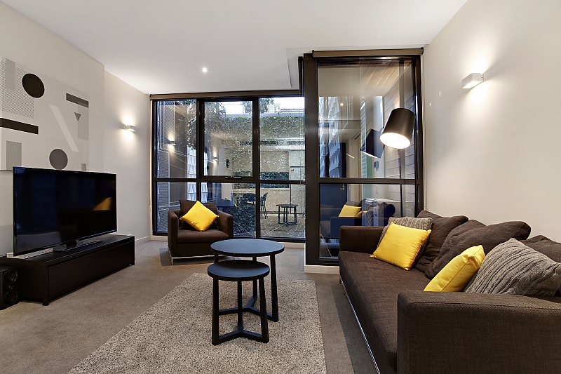 Apartment 509 at 108 Flinders Serviced Apartments Melbourne CBD