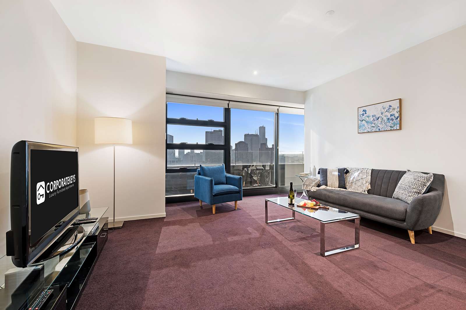 Apartment 3106 at Eureka Towers Serviced Apartments Southbank booked 20th December