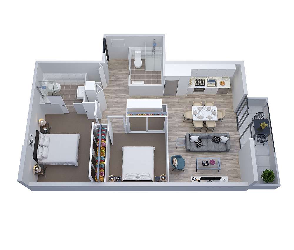 Two Bedroom Deluxe Serviced Apartments Caulfield North Manhattan