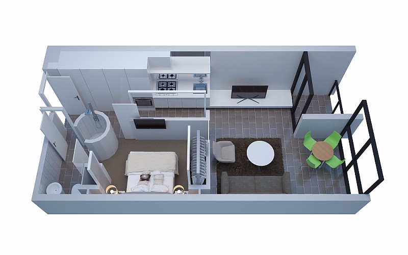 1 Bedroom Serviced Apartment at Ramada Suites Christchurch 1 Bedroom