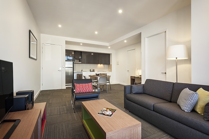 Actual Photos of a One Bedroom Apartment Adelaide City Residences 207-Quest-on-Franklin-accomodation-248