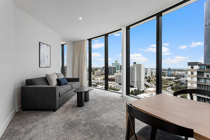 Actual Photos of a Premier View Apartment Adina Southbank Melbourne 413-Adina-Southbank-Melbourne-accomodation-3