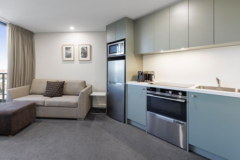 Actual Photos of a 1 Bedroom 1 Bathroom | Balcony Amora Hotel Riverwalk Melbourne 508-Amora-Hotel-Riverwalk-Melbourne-accomodation-13