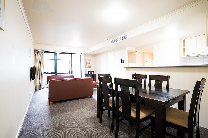 Actual Photos of a Three Bedroom Apartment - 3QTT ARROW ON SPENCER HARBOURLIGHT APARTMENT HOTEL 388-HARBOURLIGHT-AUST-PTY-LTD-accomodation-4