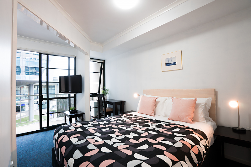 Actual Photos of a Superior One Bedroom - SUP ARROW ON SPENCER HARBOURLIGHT APARTMENT HOTEL 388-HARBOURLIGHT-AUST-PTY-LTD-accomodation-4