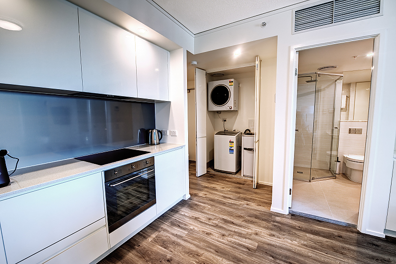 Actual Photos of a 1 Bedroom 1 Bathroom Balcony Belise Apartments 450-Belise-Apartments-accomodation-124