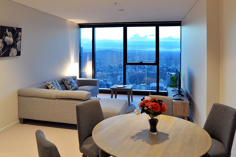 Brisbane Skytower - 3 Bedroom 2 Bathroom  Furnished Apartment