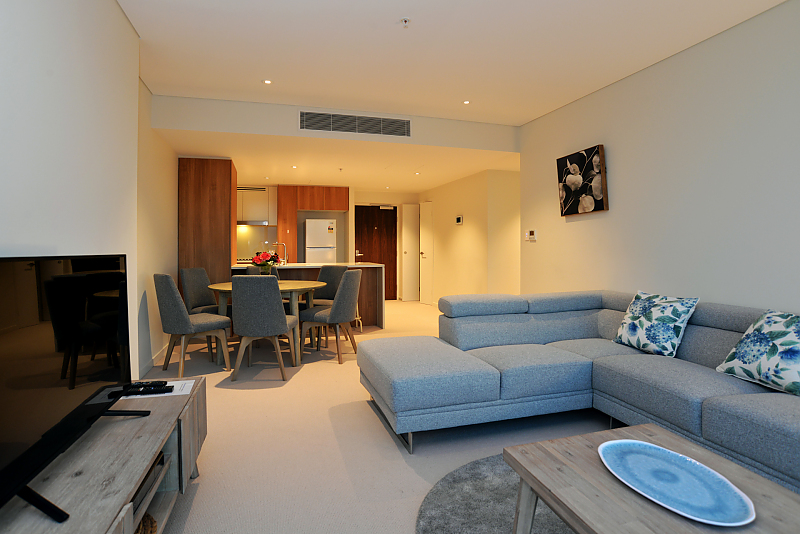 Brisbane Skytower - 3 Bedroom 2 Bathroom  Furnished Apartment