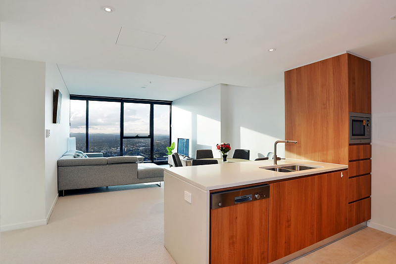 Actual Photos of a 3 Bedroom 2 Bathroom Brisbane Skytower 487-Song-Properties-accomodation-246