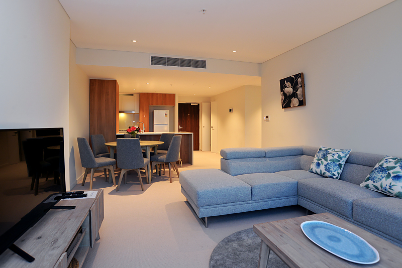 Brisbane Skytower - 3 Bedroom 2 Bathroom  Furnished Apartment