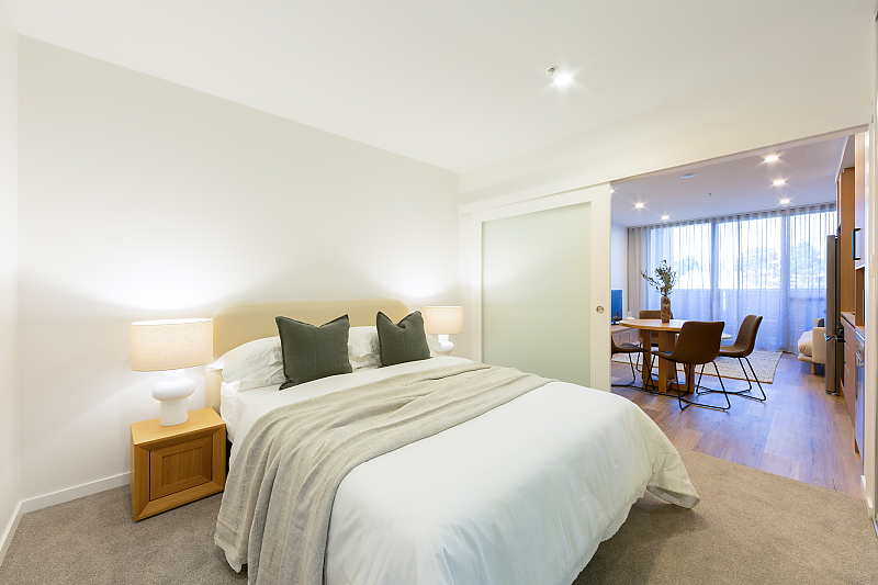 Actual Photos of a Standard with Balcony Canopy Collective Serviced Apartments 552-Oaks-Residential-Services-Pty-Ltd-accomodation-95