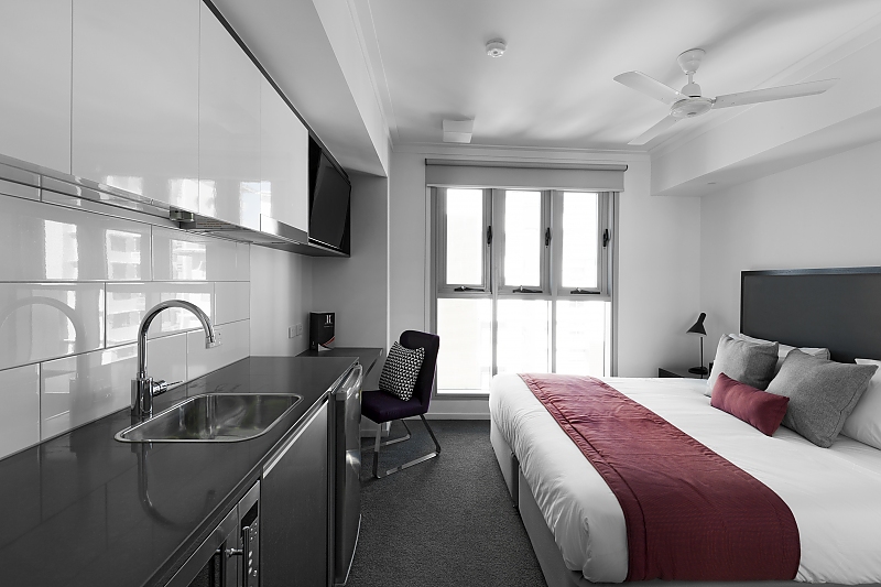 Actual Photos of a Studio  Room H on Mitchell Street Apartment Hotel 362-H-on-Mitchell-Street-Apartment-Hotel-accomodation-251
