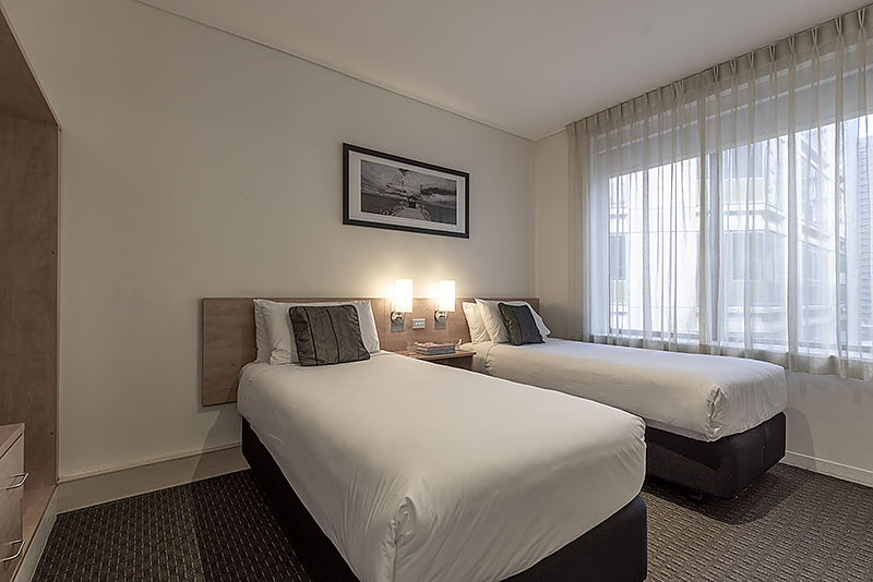 Actual Photos of a 2 Bedroom 1 Bathroom Ibis Melbourne Hotel and Apartments 446-Iris-hotels-melbourne-Operations-PTY-LTD-accomodation-4