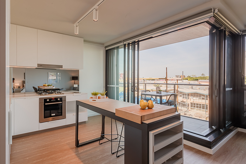 Actual Photos of a 1 Bedroom 1 Bathroom | Balcony Kingstreet Residences 546-JHT-Property-Group-accomodation-124