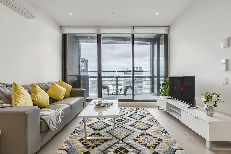Actual Photos of a Premium One Bedroom Apartment  Kula Docklands 501-Stay-and-Co-Australia-accomodation-8