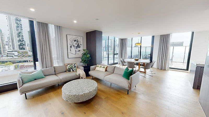 Actual Photos of a 3Bed 3Bath Penthouse | Balcony Melbourne City Apartments 543-MELBOURNE-CITY-APARTMENTS-MANAGEMENT-PTY-LTD-accomodation-10