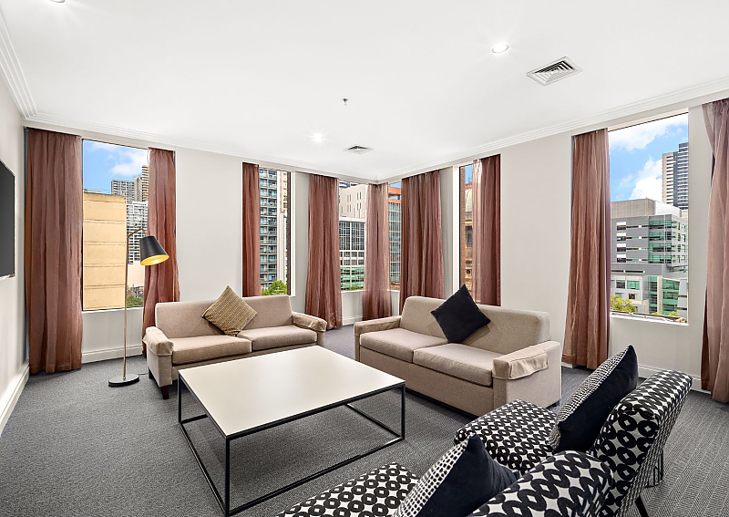 Actual Photos of a 1 Bed | 1 Bath | Signature Melbourne City Suites 514-PHG-Little-Bourke-Pty-Ltd-accomodation-4