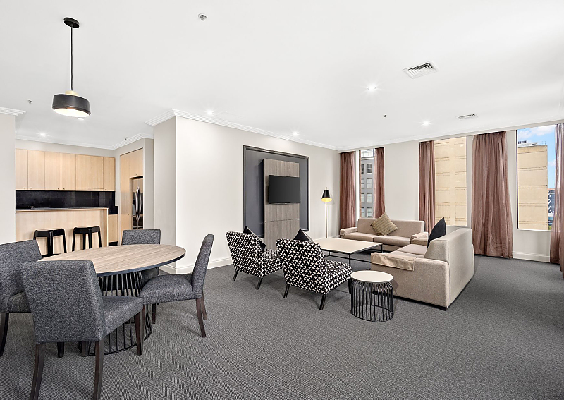 Actual Photos of a 2 Bed | 2 Bath | 2 Kitchen Melbourne City Suites 514-PHG-Little-Bourke-Pty-Ltd-accomodation-4