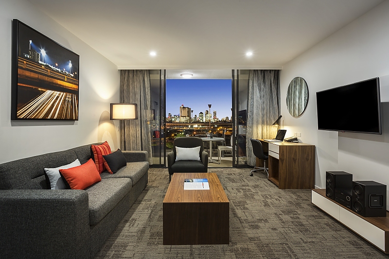 Actual Photos of a One Bedroom Apartment Woolloongabba Residences 386-Woolloongabba-Residences-accomodation-Woolloongabba