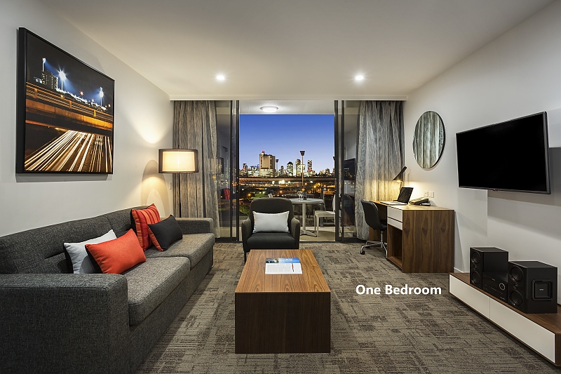 Actual Photos of a One Bedroom Apartment Woolloongabba Residences 386-Woolloongabba-Residences-accomodation-Woolloongabba