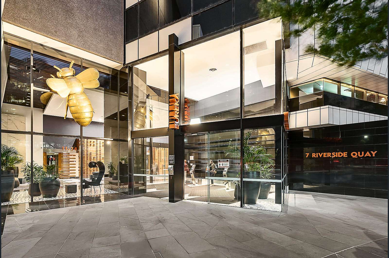 Eureka tower in Southbank