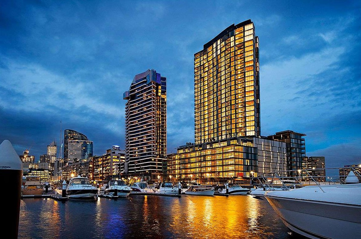 docklands in Melbourne