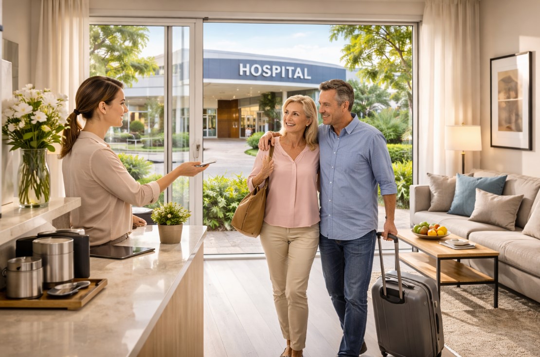 When people think about hospital visits, they often focus on medical care, doctors, and treatment plans. However, one factor that is frequently overlooked is the importance of accommodation nearby. Whether a patient is undergoing surgery, receiving long-term treatment, or supporting a loved one during recovery, where you stay can significantly influence the overall experience. Choosing accommodation close to a hospital can reduce stress, improve convenience, and help patients and families focus on what truly matters&mdash;healing and support.

Reducing Stress During Medical Treatment

Medical treatments can be physically and emotionally demanding. Patients dealing with illness often experience fatigue, discomfort, and anxiety. In such situations, long commutes or unfamiliar travel routes can add unnecessary stress to an already difficult time.

Accommodation located near a hospital allows patients to attend appointments and treatments without worrying about transportation delays or navigating heavy traffic. Short travel times mean patients can conserve energy for recovery rather than spending hours commuting between appointments and their place of stay.

For family members or caregivers, nearby accommodation also provides peace of mind. Being just minutes away from the hospital allows them to visit loved ones frequently and respond quickly if medical staff need assistance or consultation.

Convenience for Ongoing Appointments

Many medical treatments require repeated visits over days, weeks, or even months. Patients receiving chemotherapy, rehabilitation therapy, or specialist consultations often have tightly scheduled appointments. When accommodation is located close to the hospital, managing these visits becomes significantly easier.

Instead of arranging daily transportation or worrying about arriving late due to traffic, patients can simply walk or take a short drive to their appointments. This convenience helps ensure patients maintain consistent treatment schedules, which is often essential for effective medical care.

Families supporting patients also benefit from this convenience. They can focus on providing emotional support and managing practical needs rather than coordinating complicated travel arrangements.

Supporting Emotional Wellbeing

The emotional aspect of medical treatment should not be underestimated. Being away from home while dealing with illness can feel isolating and overwhelming. Accommodation near a hospital allows families and caregivers to remain close to patients during difficult moments, which can greatly improve emotional well-being.

Simple gestures&mdash;such as sharing meals, spending time together between treatments, or being present during recovery&mdash;can make a meaningful difference. When accommodation is conveniently located, these moments become easier to create.

In many cases, nearby accommodation also enables patients to return to a comfortable, quiet environment after hospital visits. A private space where patients can rest, relax, and recover contributes to better mental health during the treatment process.

Flexibility During Unpredictable Situations

Medical care often comes with unexpected changes. Appointments may be rescheduled, treatments extended, or additional tests required. When accommodation is located far away from the hospital, these changes can disrupt travel plans and create additional logistical challenges.

Staying nearby provides flexibility during these uncertain situations. Patients and families can quickly adjust schedules without worrying about long travel times or expensive last-minute transport arrangements.

For example, if a patient needs to stay longer for observation or additional treatment, nearby accommodation allows family members to remain close and available. This flexibility helps reduce stress for everyone involved.

Comfort and Practical Living

Hospital visits can last several days or even weeks. In these situations, comfortable accommodation becomes essential. Many people prefer accommodation options that provide more than just a room&mdash;they look for spaces where they can cook meals, relax, and maintain a sense of routine.

Apartments or serviced accommodation often offer kitchens, laundry facilities, and separate living spaces that allow families to settle in more comfortably during extended stays. These amenities create a home-like environment that helps patients and caregivers feel less displaced during a challenging time.

This is where hospital stays accommodation can play a vital role. Well-located accommodation designed specifically for patients and their families can offer both comfort and convenience, making extended hospital visits far more manageable.

Accessibility to Essential Services

Location near a hospital often means easier access to other important services. Pharmacies, grocery stores, cafes, and public transportation are typically located within the same area as major medical facilities. Having these amenities nearby allows families to manage daily needs without travelling long distances.

For patients recovering from treatment, quick access to pharmacies and medical supply stores can be particularly helpful. Families can easily collect prescriptions or essential items without leaving the hospital precinct.

Additionally, nearby parks or quiet outdoor spaces can provide a refreshing change of scenery for patients who are well enough to take short walks during recovery.

Choosing the Right Accommodation

When selecting accommodation near a hospital, several factors should be considered. Proximity is important, but so are comfort, accessibility, and the availability of essential facilities. Ideally, accommodation should be located within a short distance of the hospital and provide a quiet, supportive environment.

It is also helpful to choose accommodation that offers flexible booking options, especially when treatment schedules are uncertain. Serviced apartments and extended-stay accommodation are often well-suited for medical travel because they provide the space and flexibility needed during long treatment periods.

A Small Decision That Makes a Big Difference

Although accommodation might seem like a secondary consideration during medical treatment, it can significantly influence a patient&rsquo;s experience. Staying close to a hospital reduces travel stress, improves convenience, and allows families to remain connected during challenging times.

Ultimately, the right accommodation choice can support both physical recovery and emotional well-being. By prioritising location and comfort, patients and families can create a more supportive environment during hospital visits&mdash;allowing them to focus on health, healing, and the journey toward recovery.
