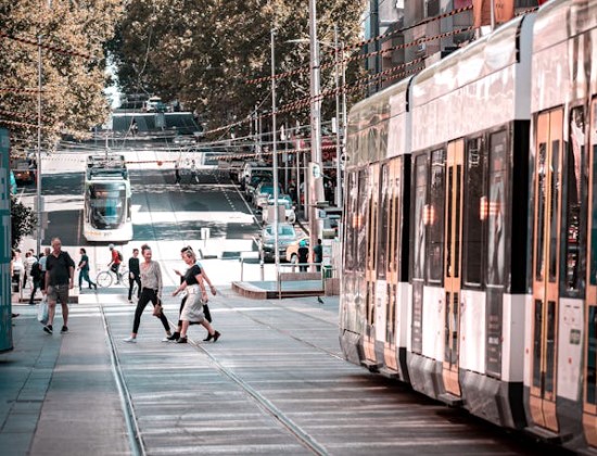 tram in Melbourne