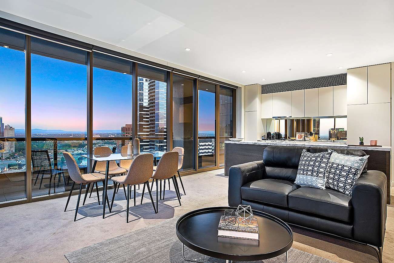 two bedroom apartment in Southbank
