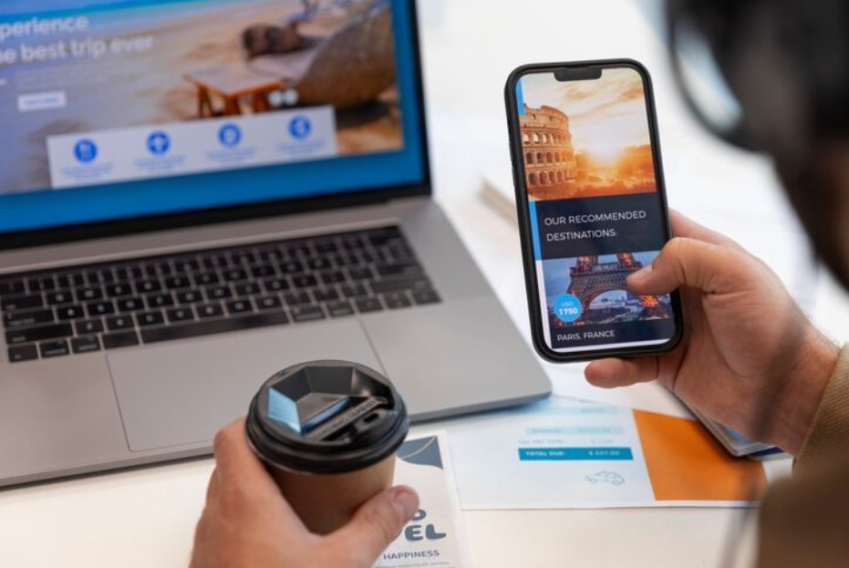 A day in the office of a travel agency