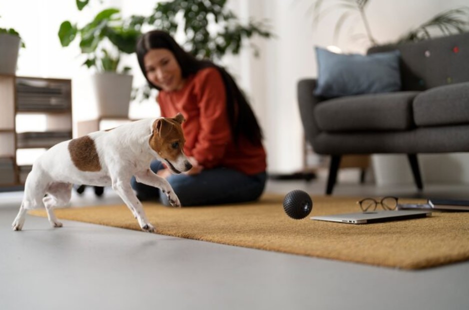 Pet lifestyle together with owner