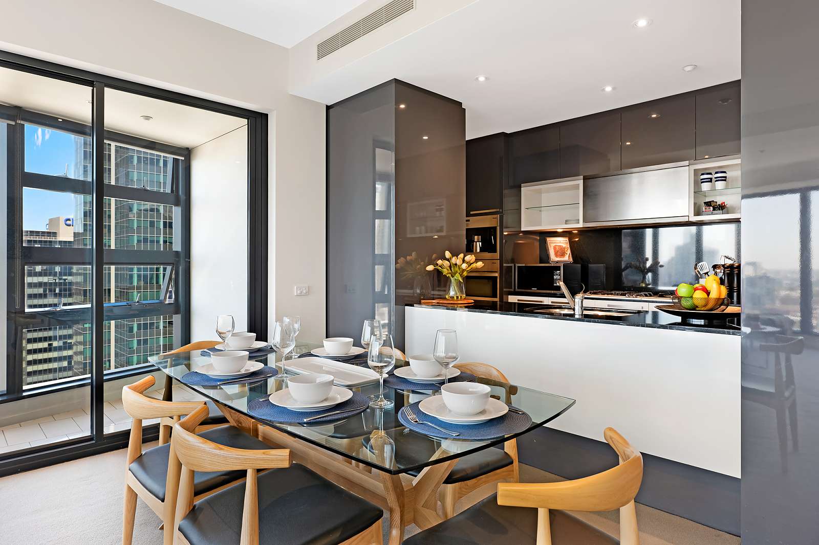 kitchen in Eureka towers