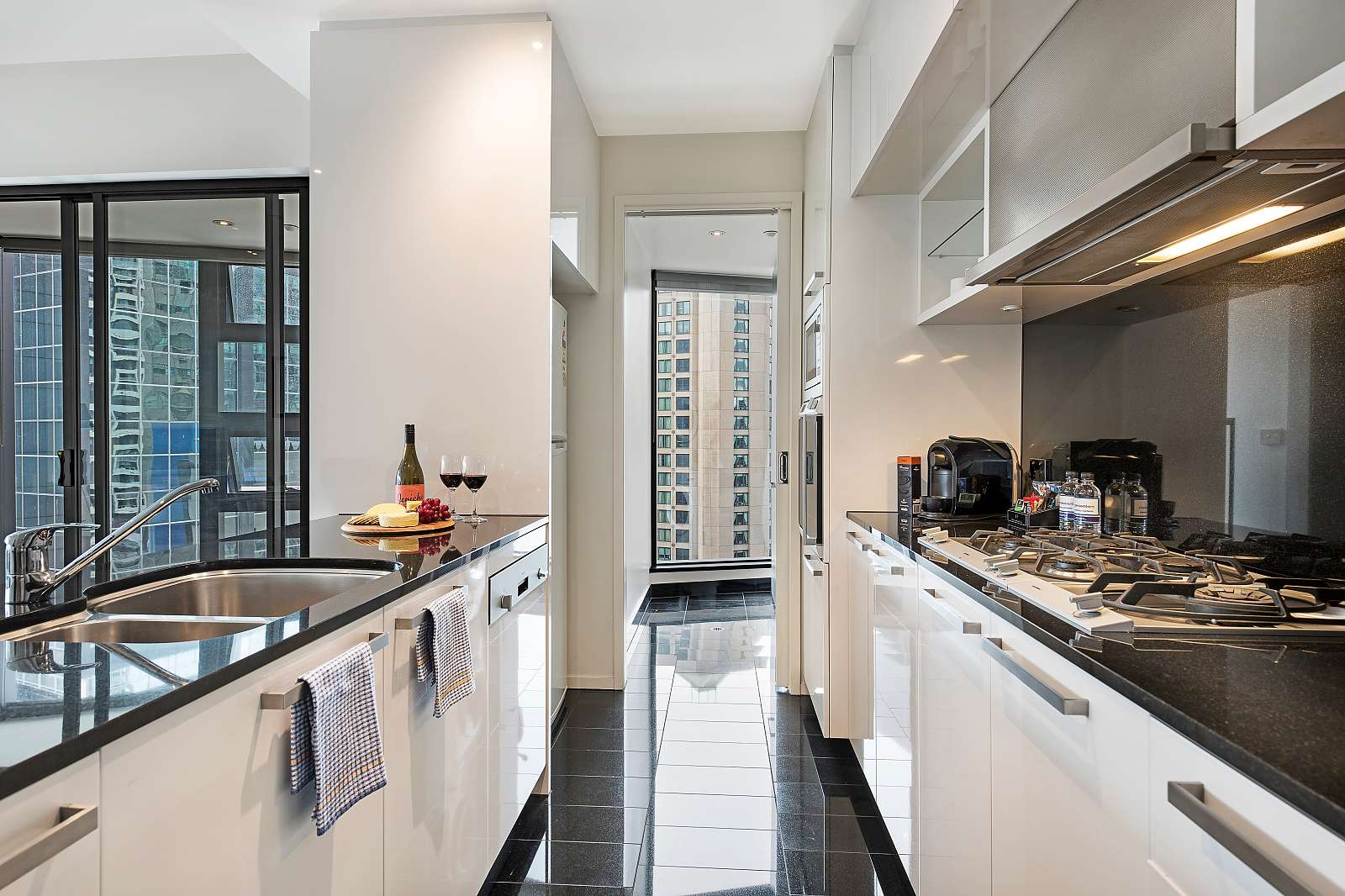 kitchen in Eureka towers