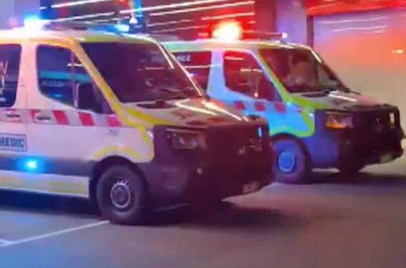 Melbourne hospital ambulance