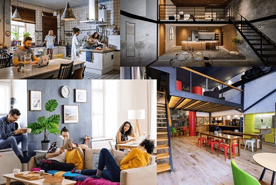 co-living spaces