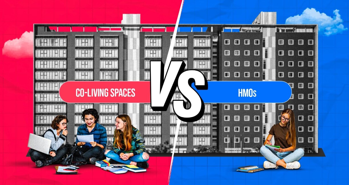 co-living vs HMOs